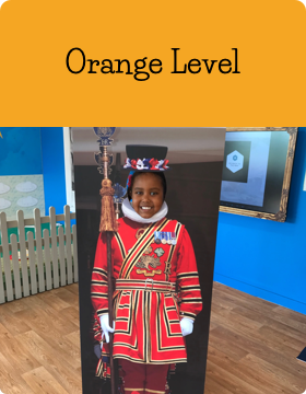 Orange Age Level at Jazzitup Kids English Language Course